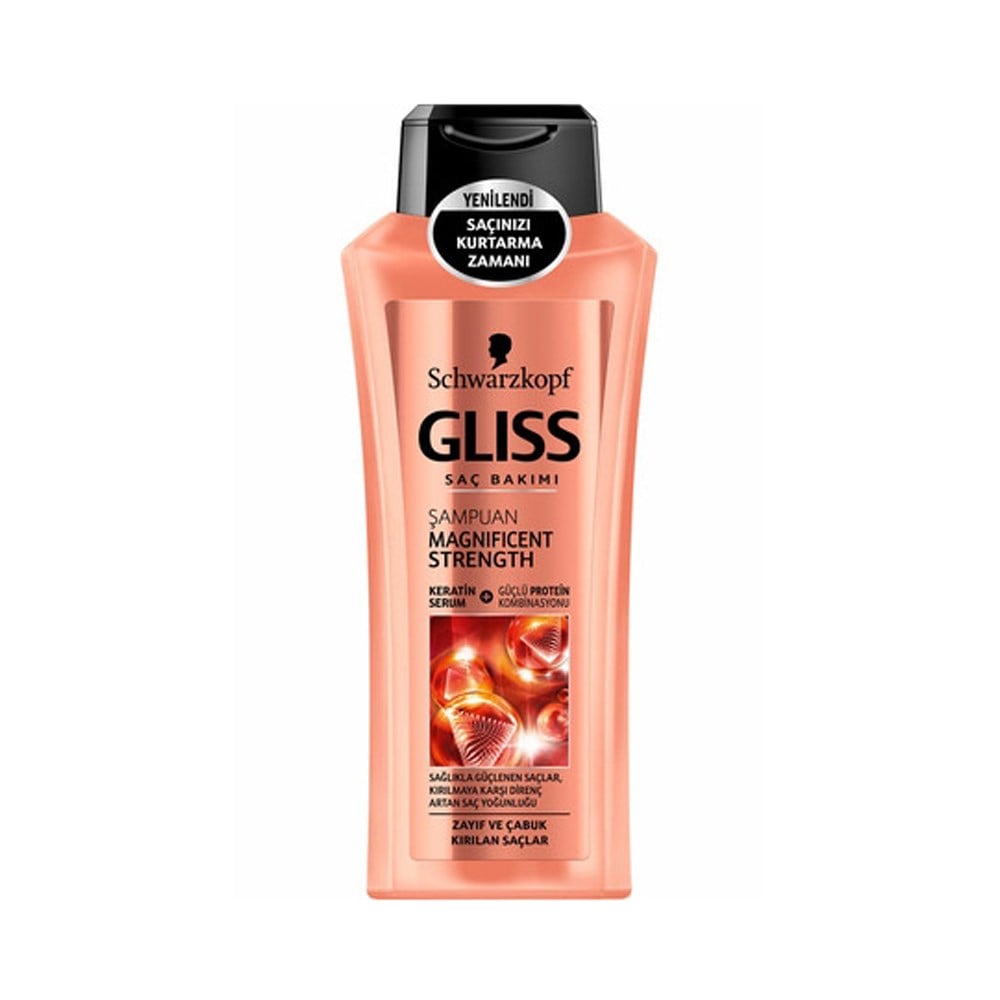 Gliss Magnificent Strength Şampuan 550 Ml