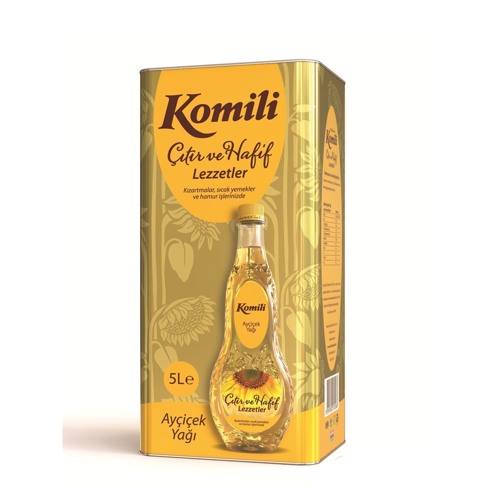 Komili Ayçiçek Teneke 5 lt