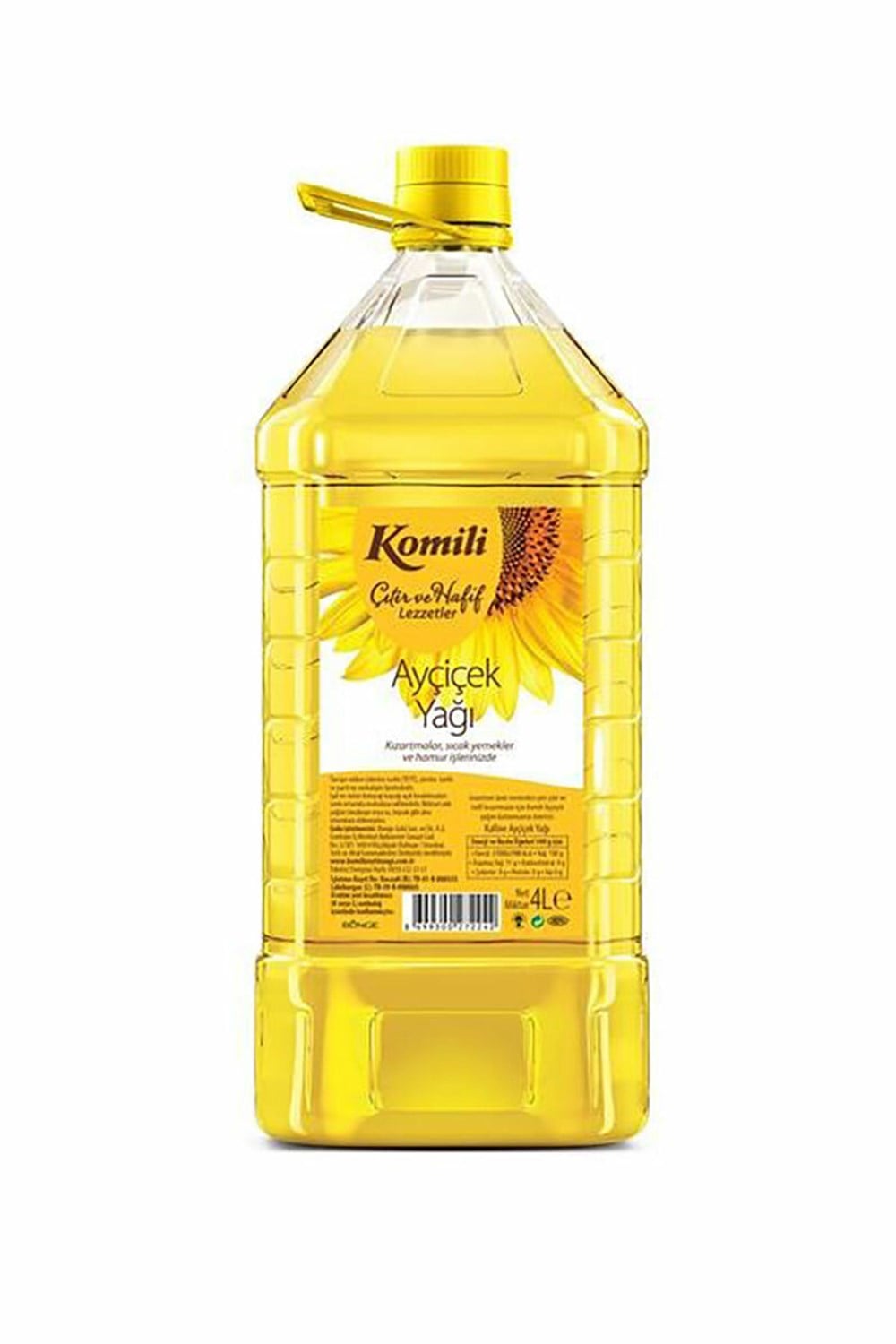 Komili Aycicek Yag 4 Lt Pet (Dar Ag