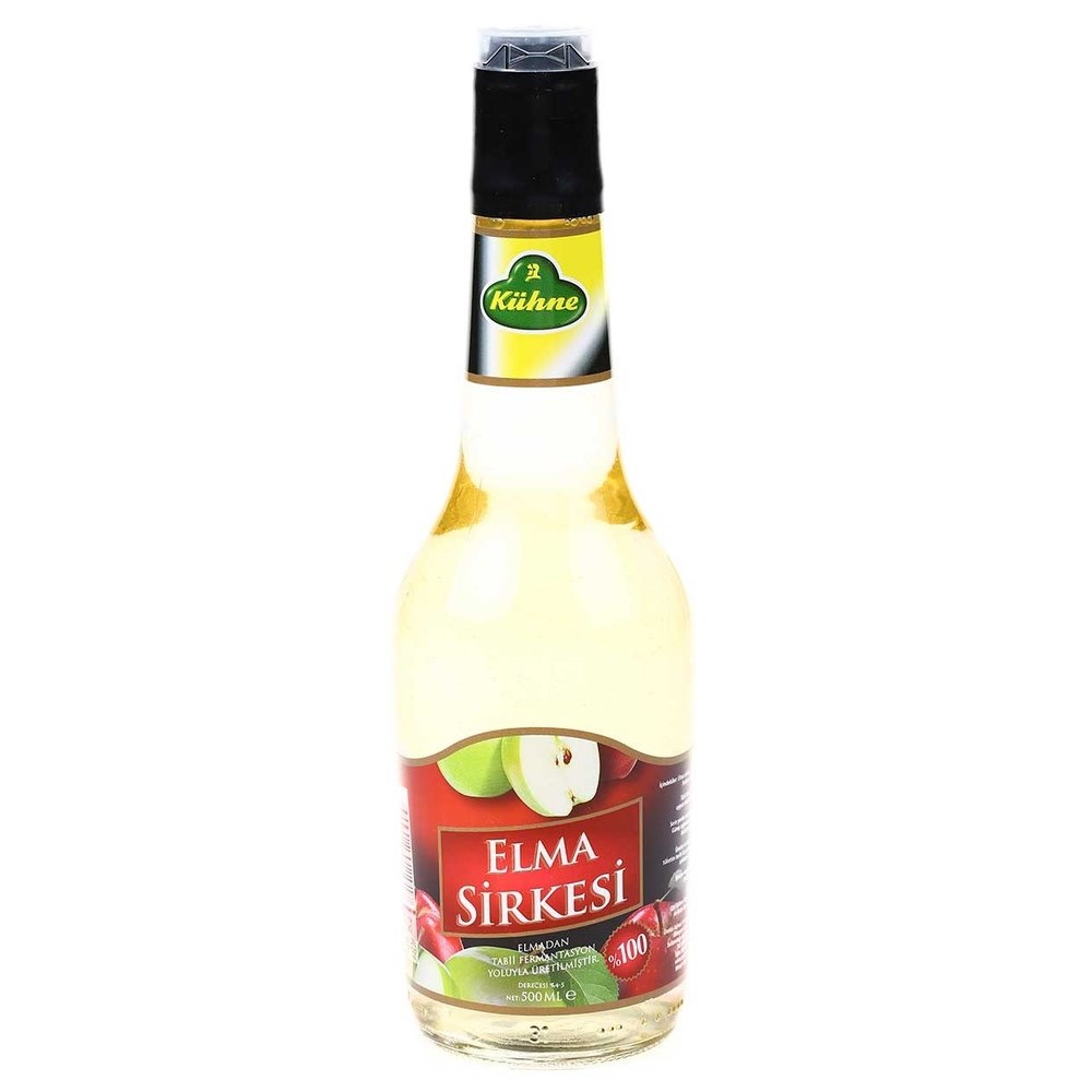 Kuhne Elma Sirkesi Cam 500 Ml