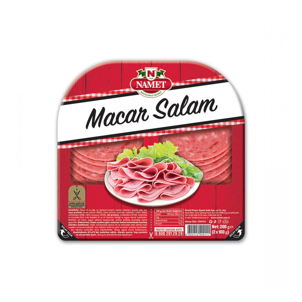 Namet Salam Dana Macar 50 gr