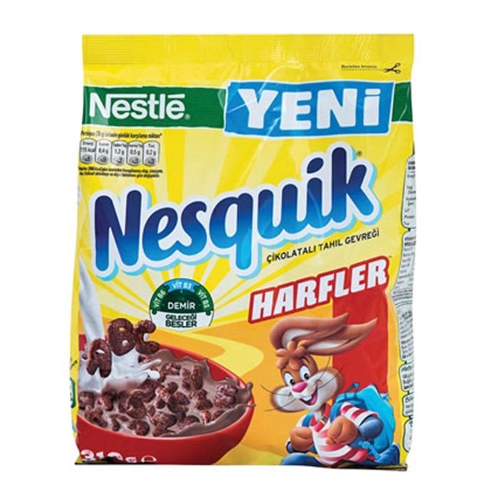 Nestle Nesquik Harfler 310 Gr