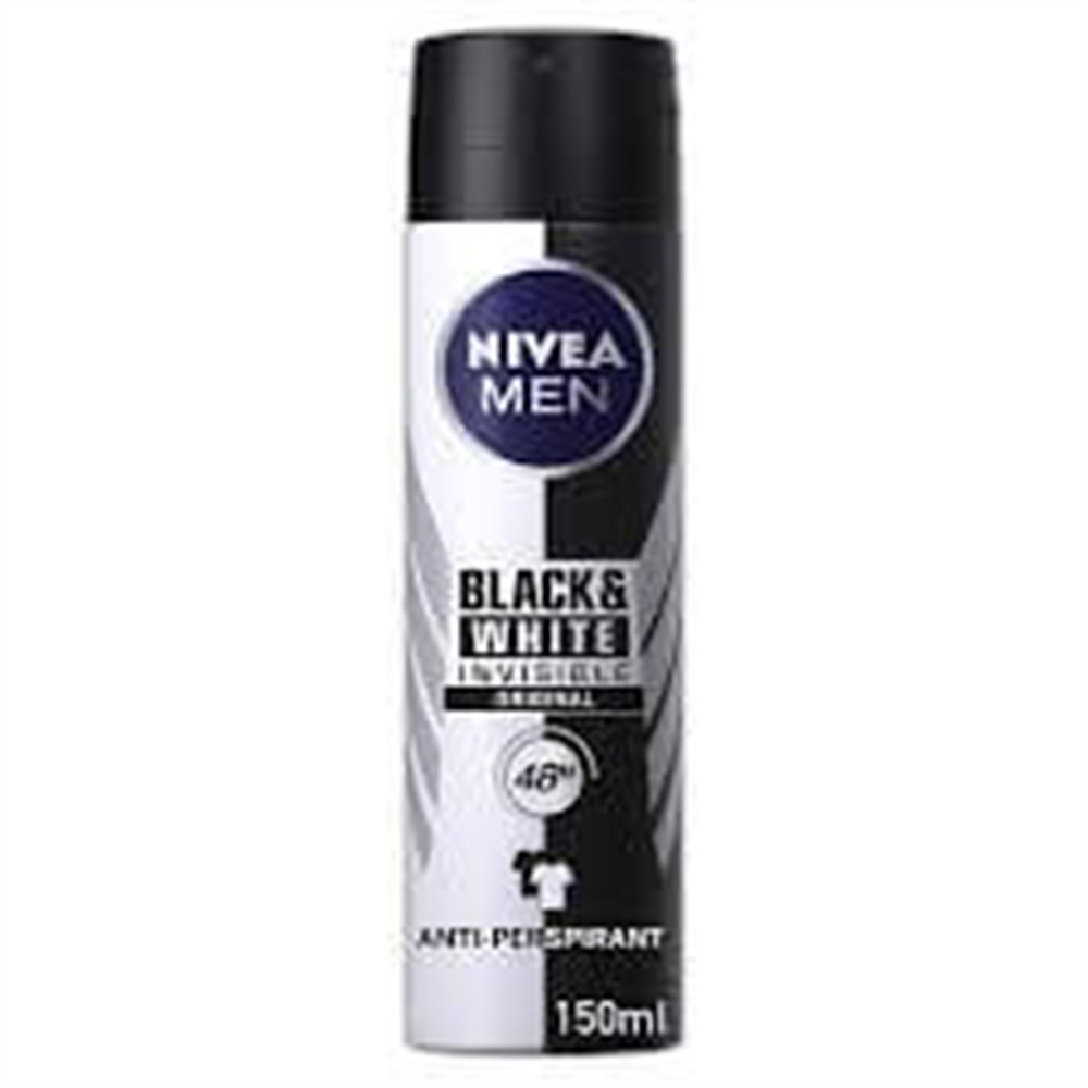 NIVEA 150ML DEO B&W GUCLU ETKI ERKEK