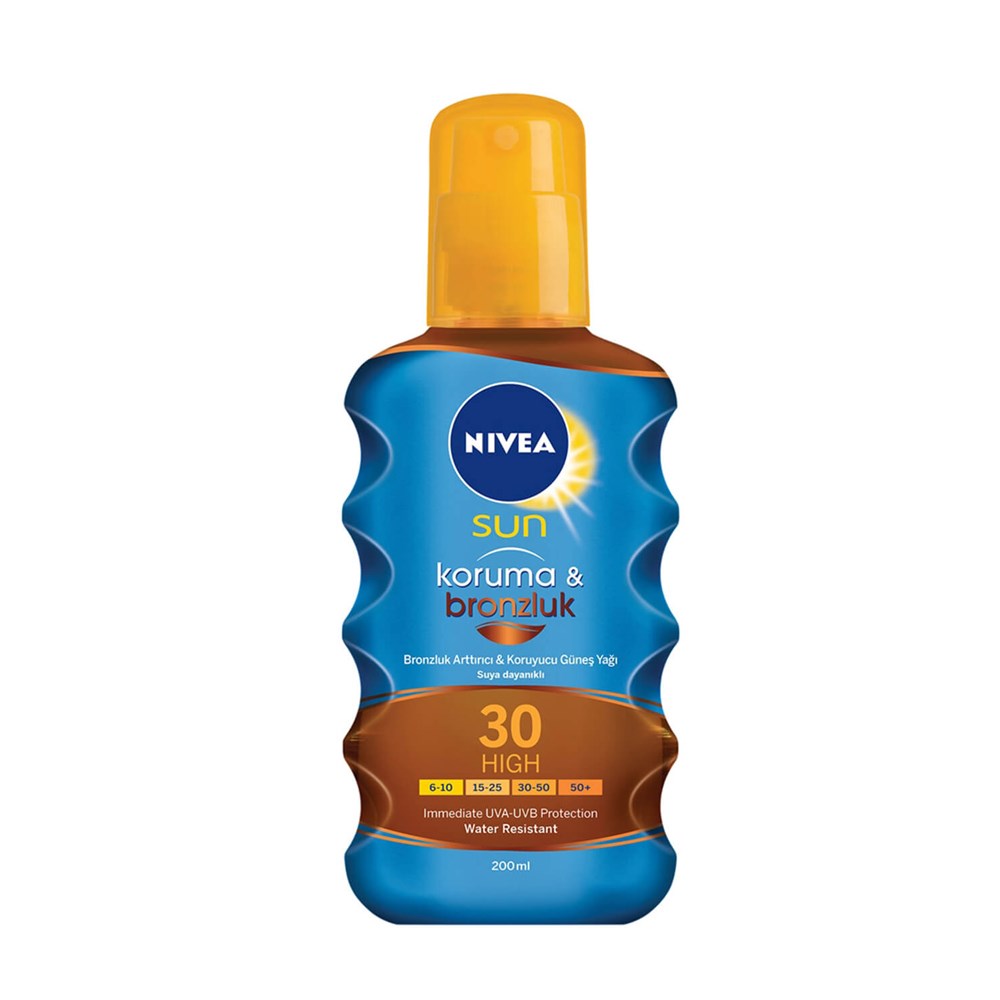 Nsun Güneş Yağı Bronzluk Art. 30F 200 ml