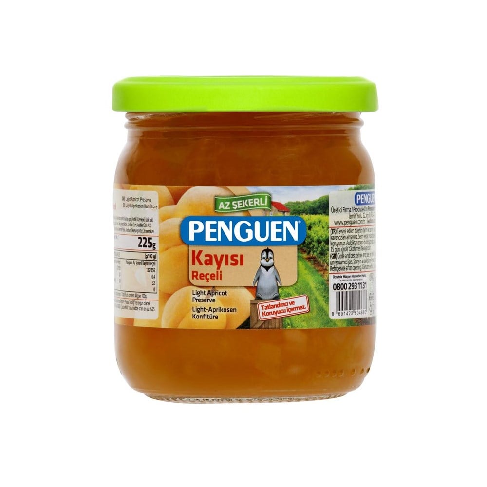 Penguen Kayısı Reçeli 800 gr