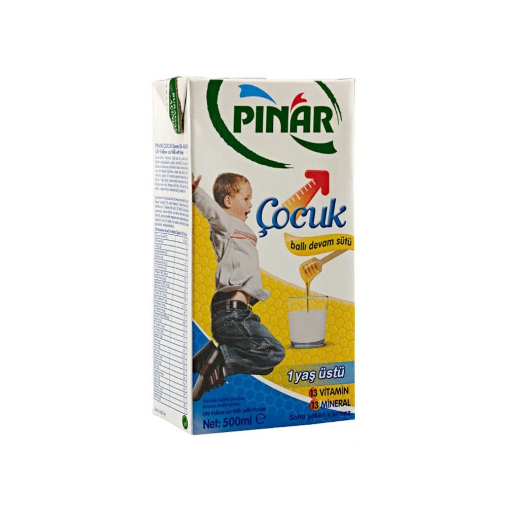 Pınar Çocuk Ballı Süt 500 ml