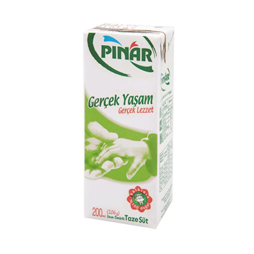 Pınar Tam Yağlı Süt 200 ml