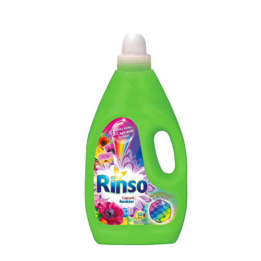 Rinso Renkliler 50 Yıkama 3000 ml