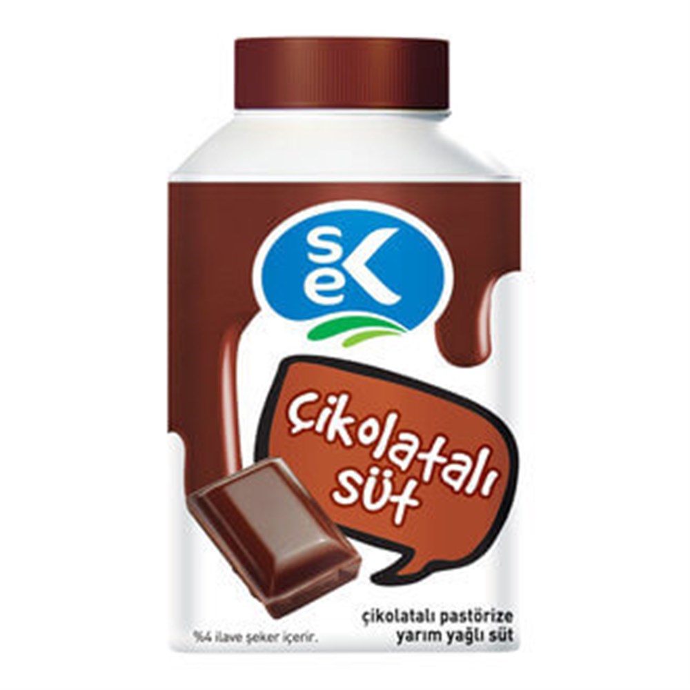 SEK SUT PASTORIZE CIKOLATALI 200 ML
