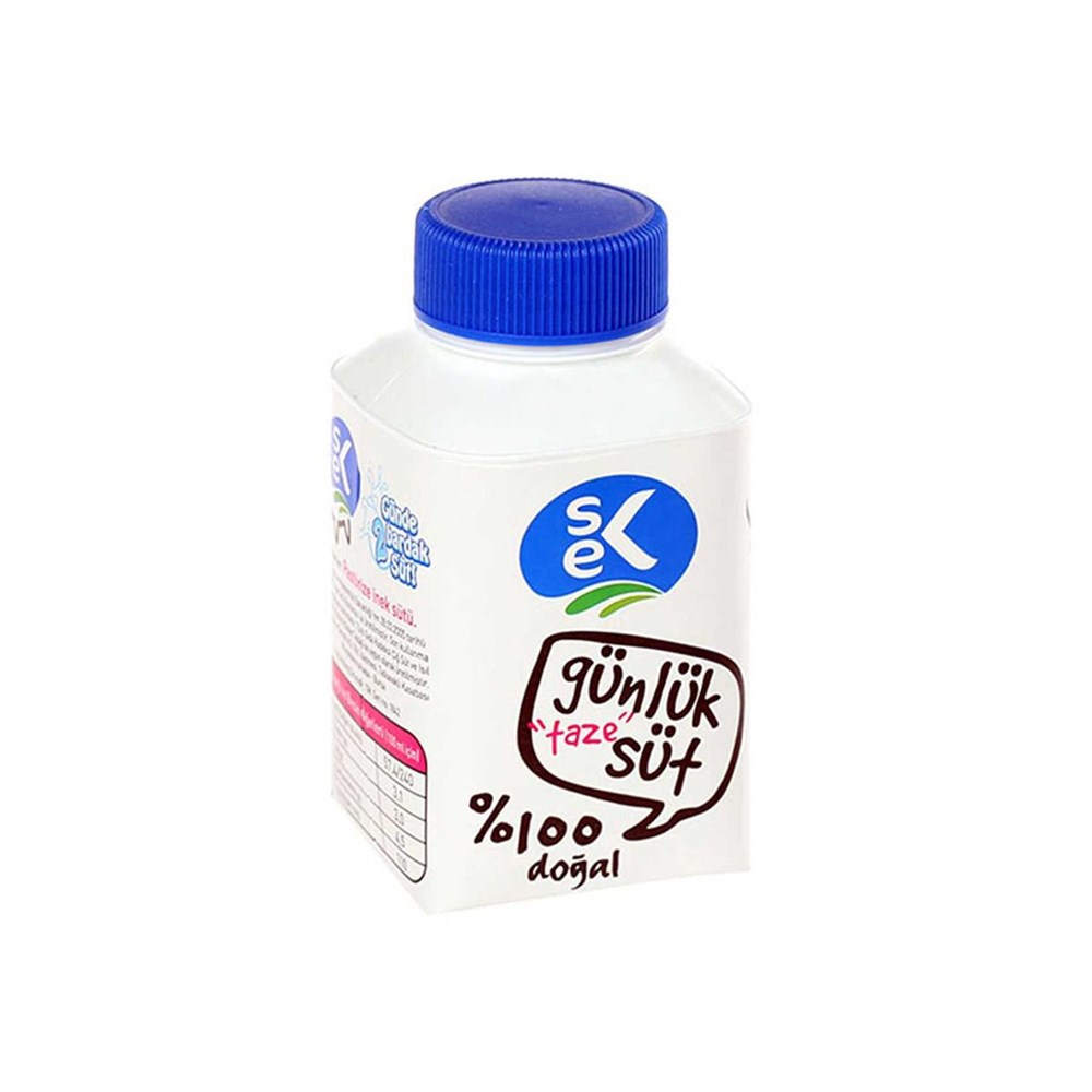 Sek Yeni Nesil Pastörize Süt 200 ml