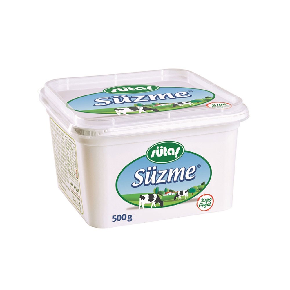 Sütaş Süzme Beyaz Peynir 500 Gr