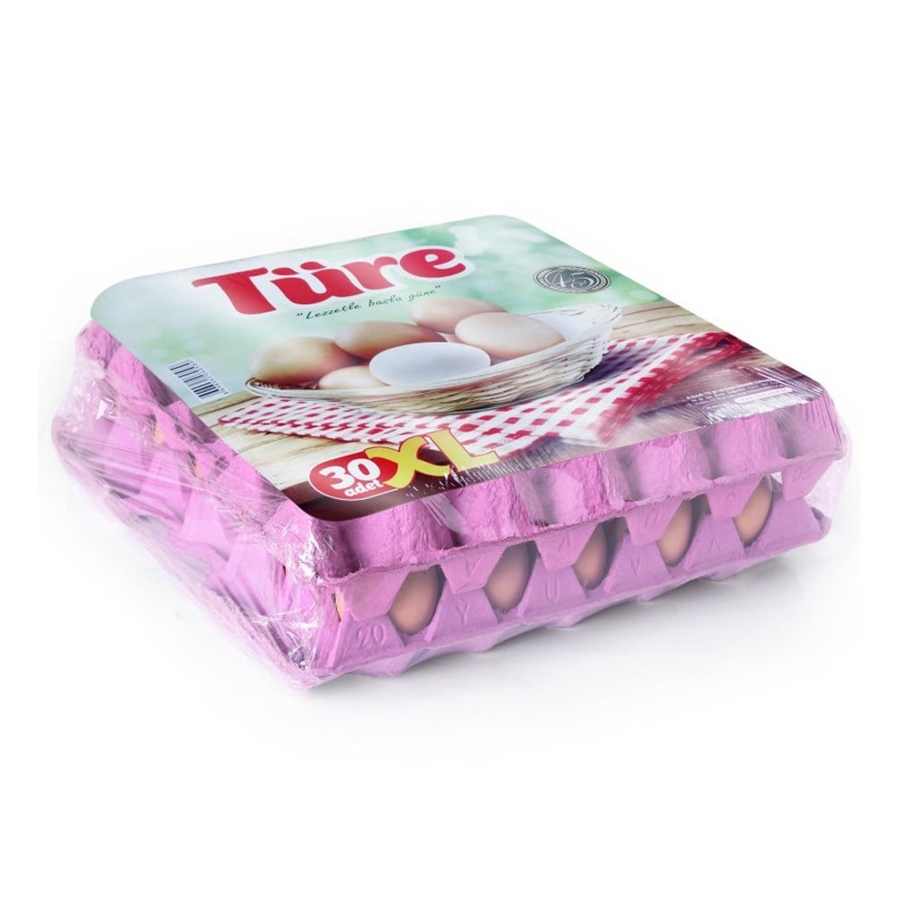 Türe Yumurta 30'lu XL Beyaz