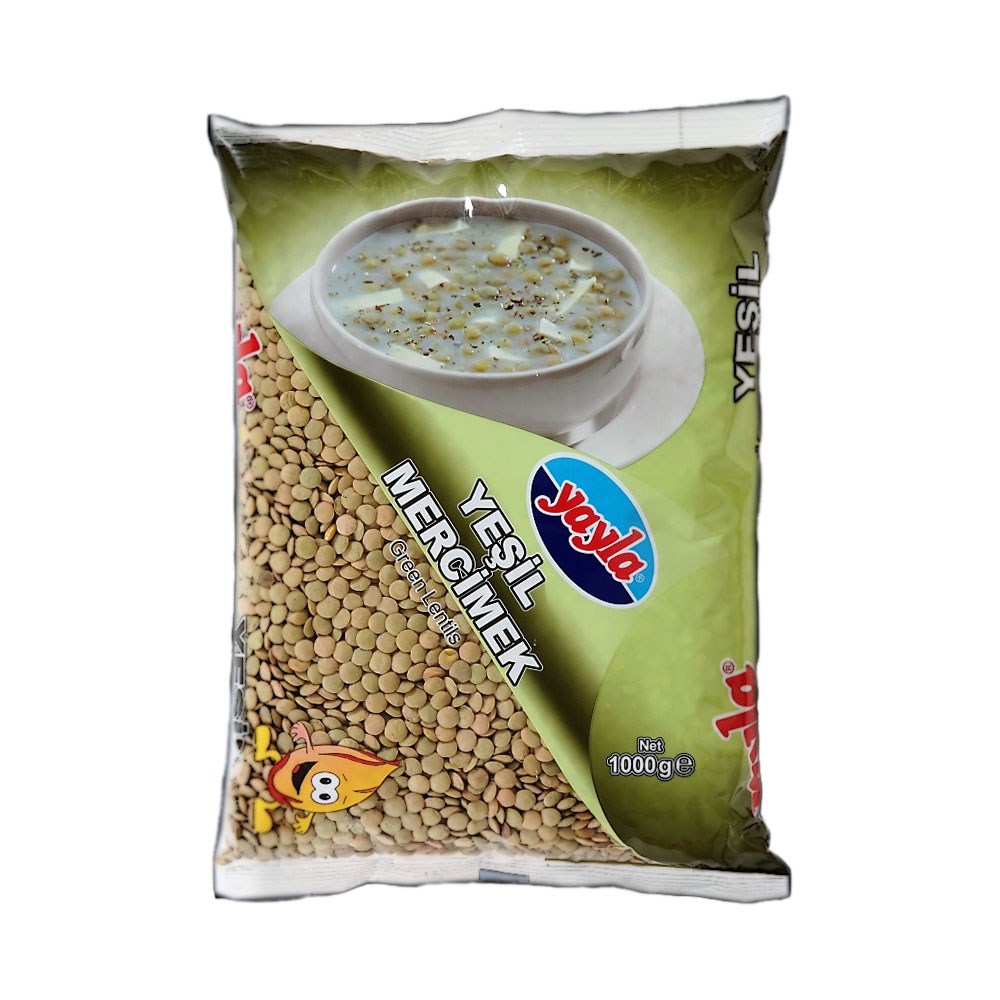 Yayla Yeşil Mercimek 1000 gr