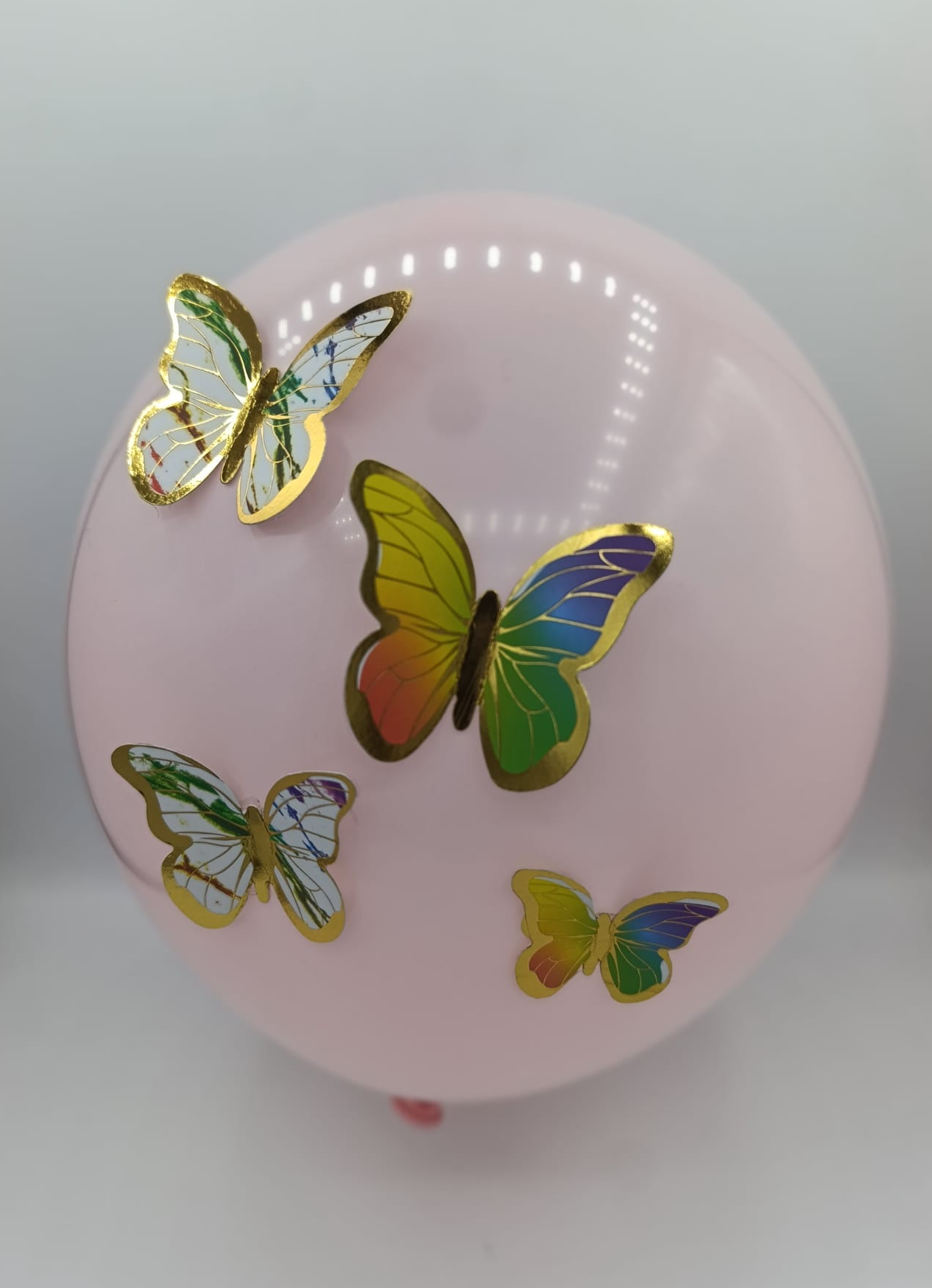 KBK Market 3D Kelebek Figürü Sarı Karışık  Renk 21'li