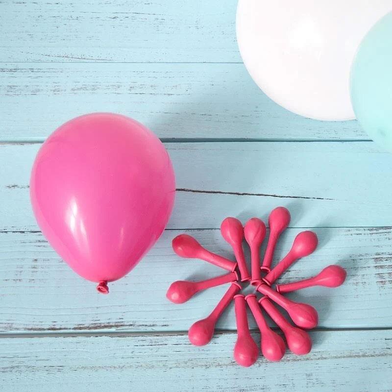 KBK Market 5 inç Balon Fuşya 25 Adet(Küçük Boy) 
