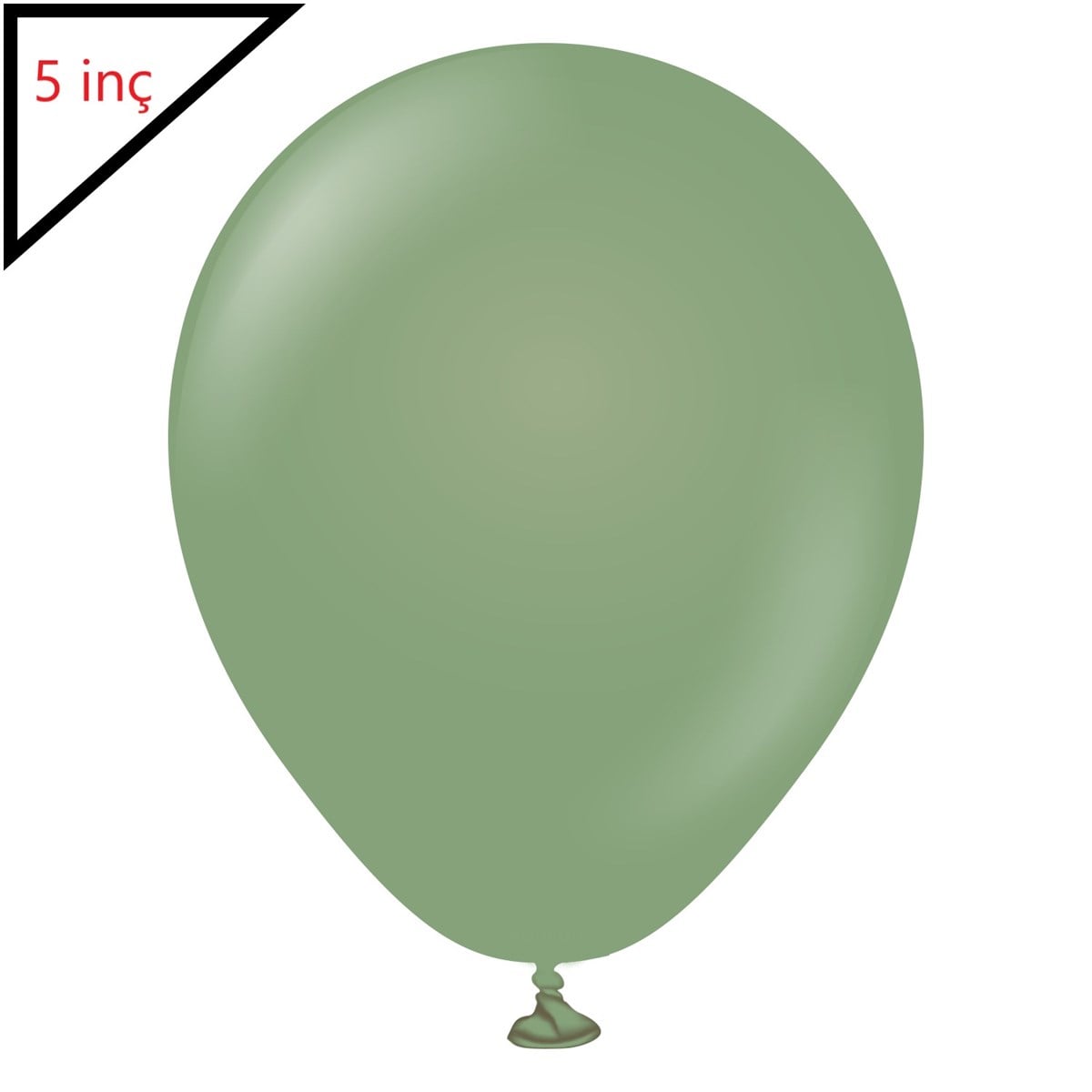 KBK Market 5 inç Balon Okaliptus 25 Adet ( küçük boy )