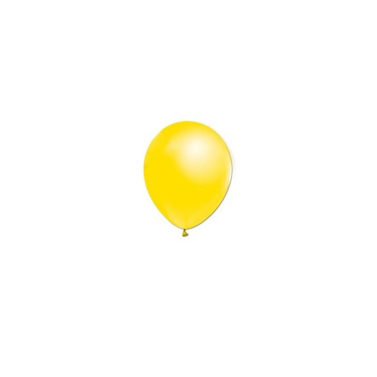 KBK Market 5 inç Balon Sarı 10 Adet ( küçük boy )