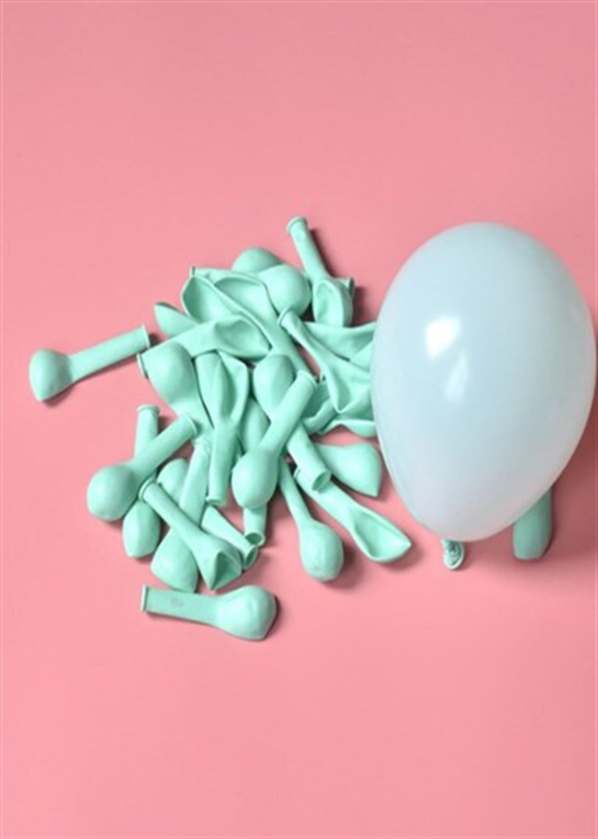 KBK Market 5 inç Makaron Balon Yeşil 10 Adet ( küçük boy )