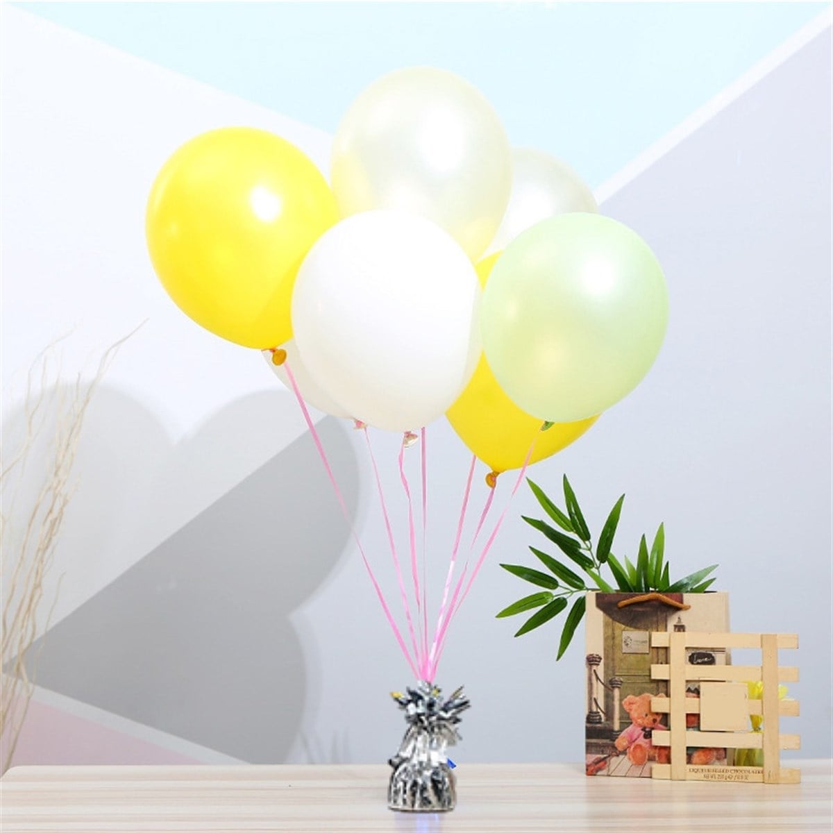 KBK Market Balon Ağırlığı Gümüş 1 Adet 