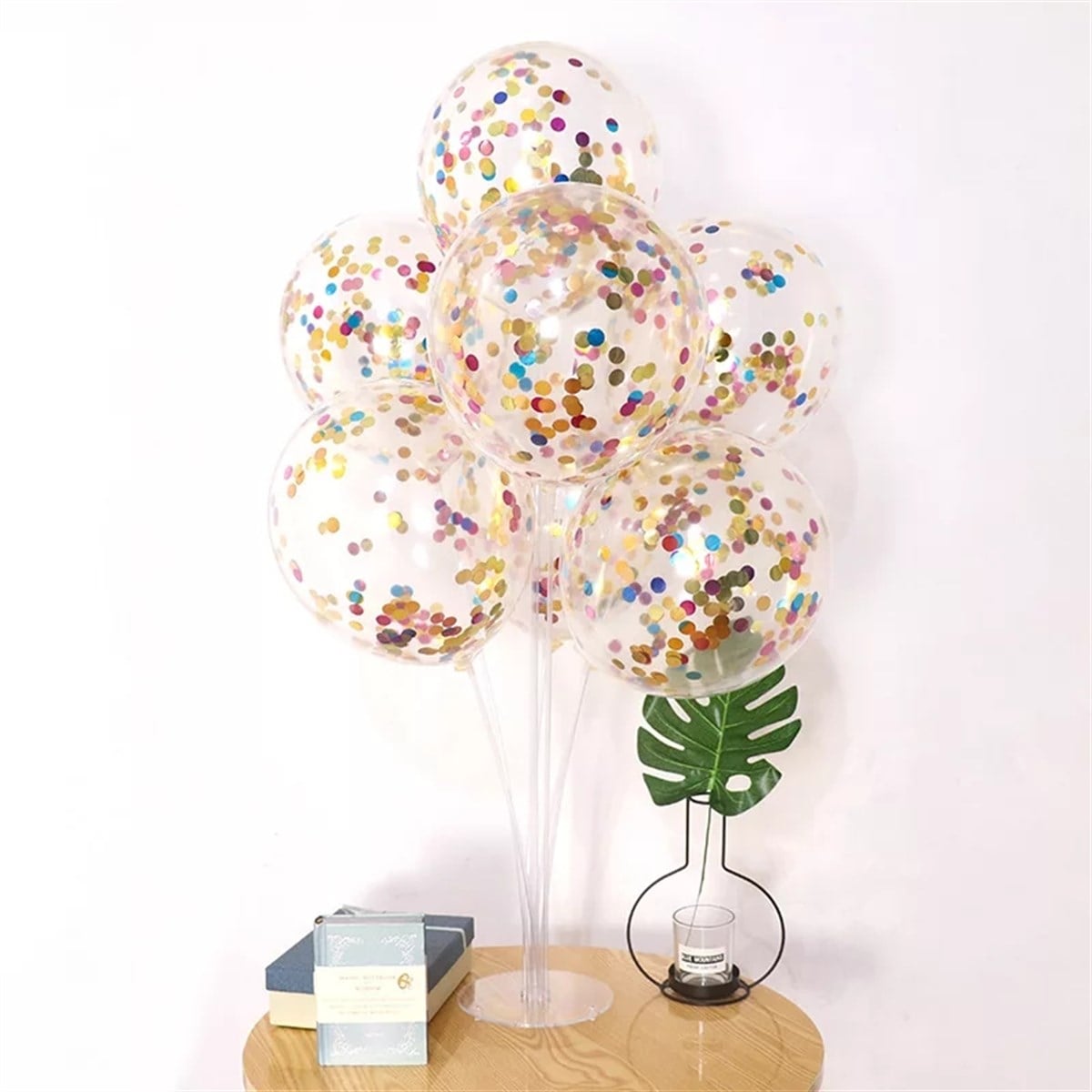 KBK Market Balon Standı Karışık Balon Pullu 