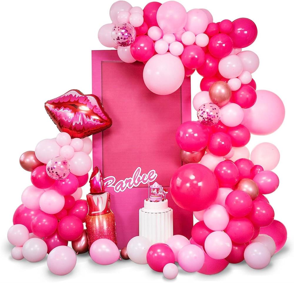 KBK Market Barbie Temalı Balon Zinciri Seti 