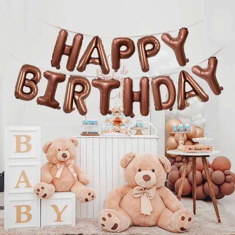 KBK Market Çikolata Happy Birthday Folyo Balon Seti 