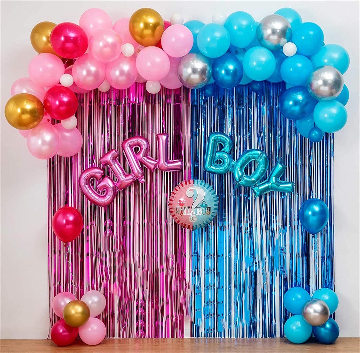 KBK Market Cinsiyet Partisi Balon Seti