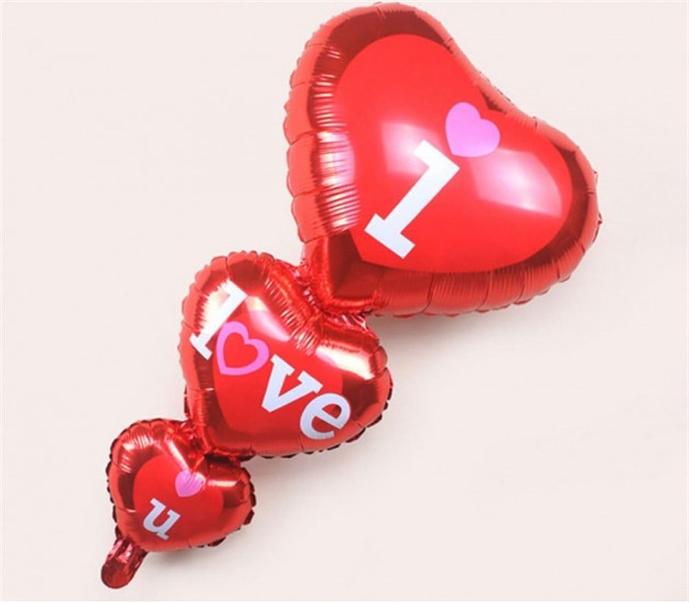 KBK Market Folyo Kalp Balon Seti 