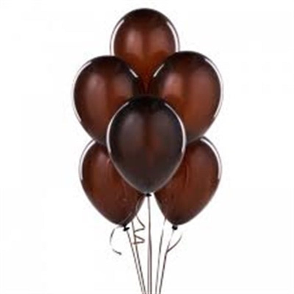 KBK Market Kahverengi Balon Metalik Lateks 10 Adet