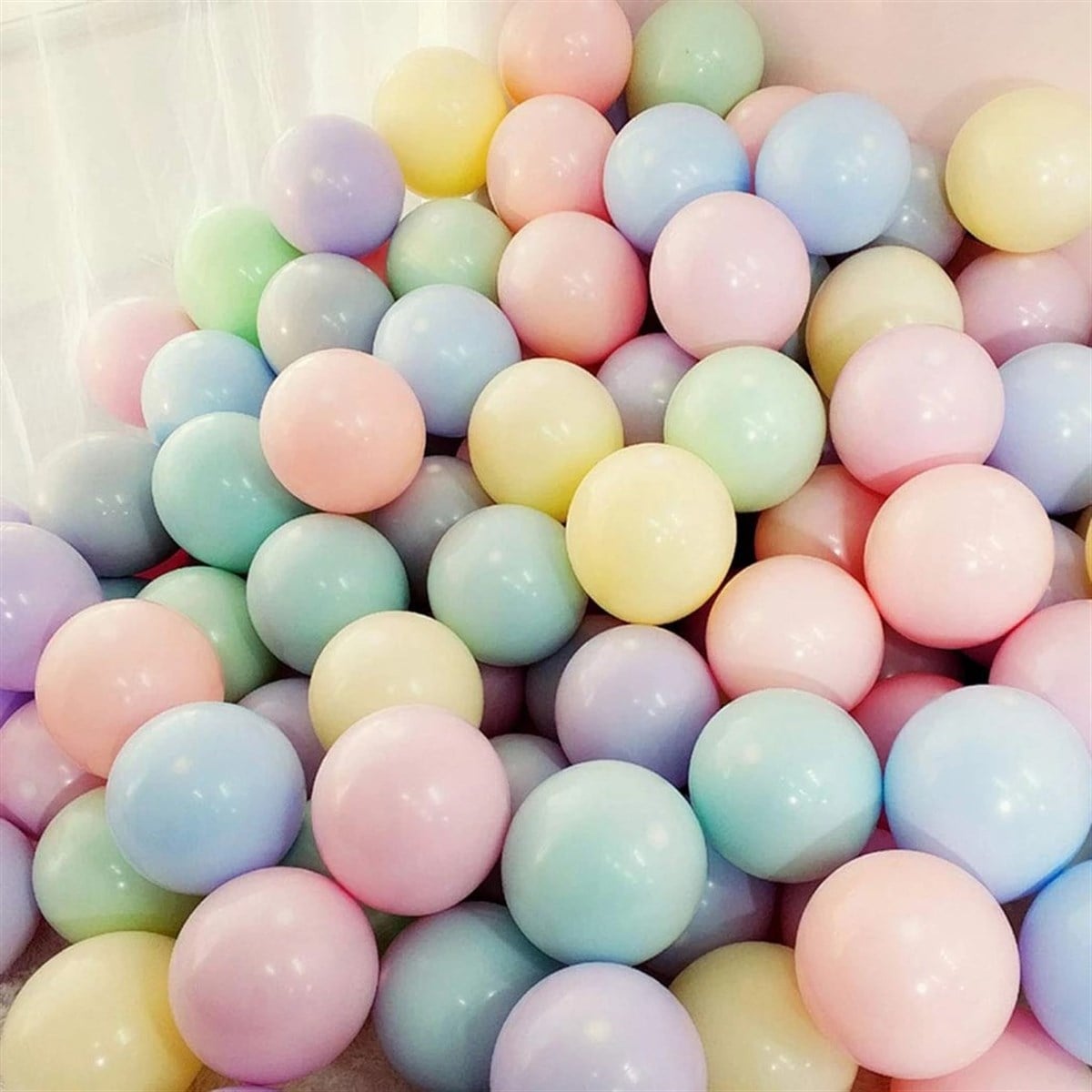 KBK Market Karışık Makaron Balon (soft balon) 10 Adet