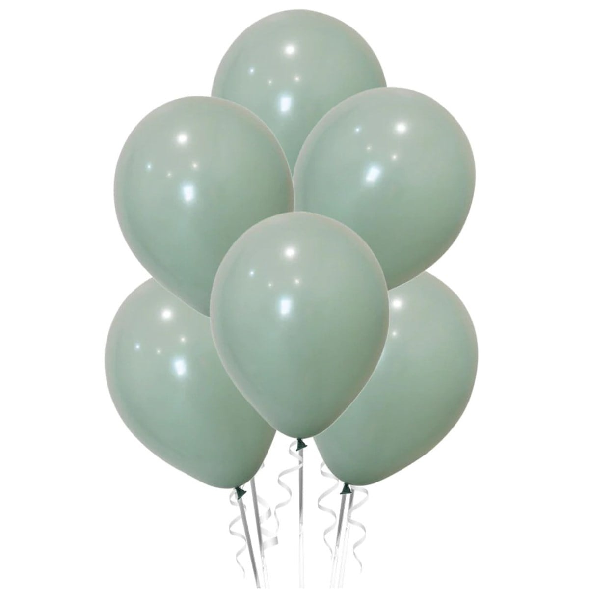 KBK Market Küf Yeşili Balon Metalik Lateks 10 Adet