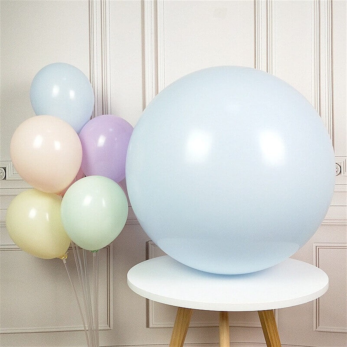 KBK Market Mavi Jumbo Makaron Balon 