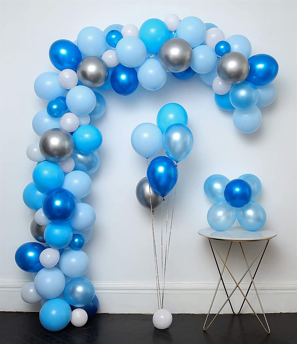 Kbk Market Mavi Zincir Balon Seti