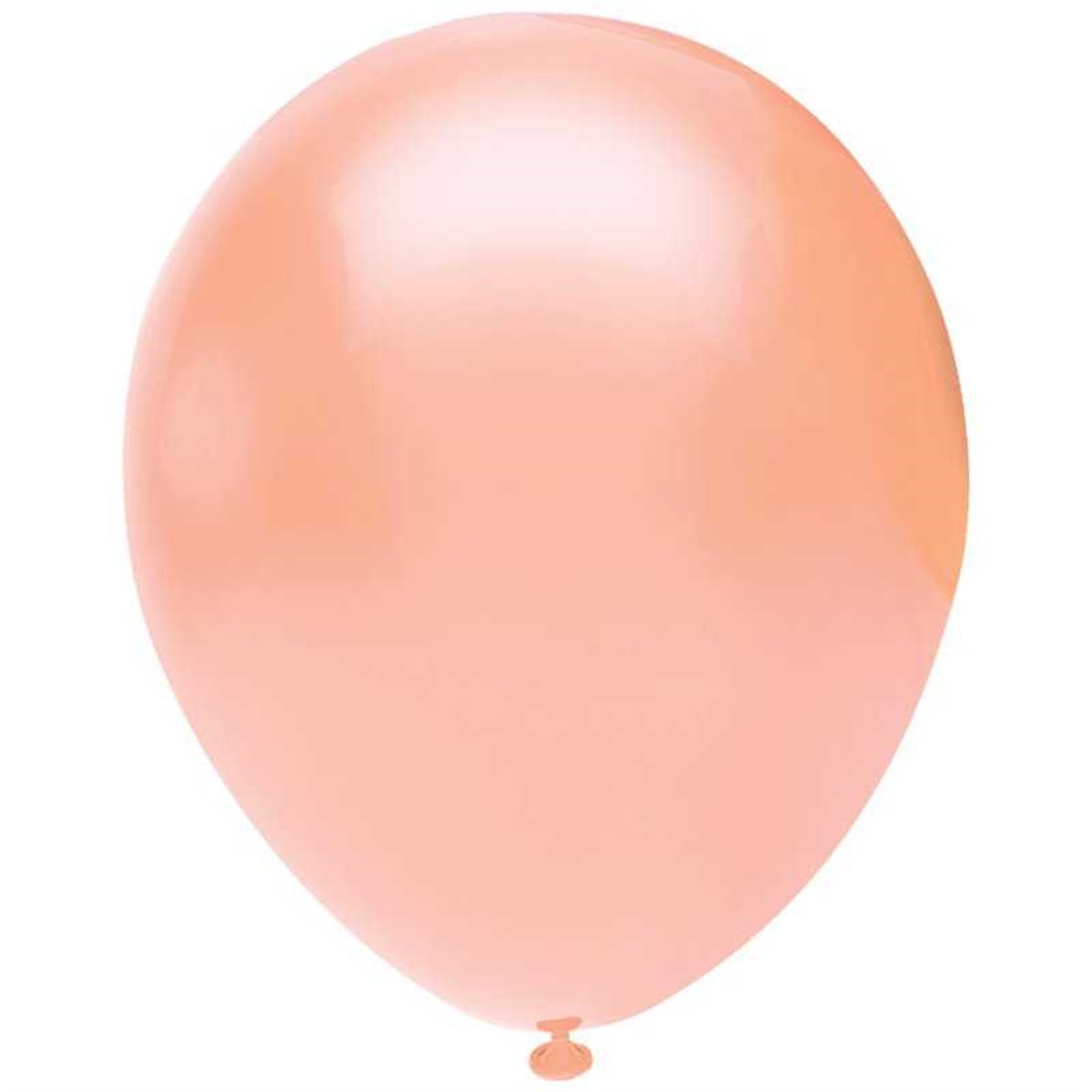 KBK Market Metalik Somon Renk Balon 10 Adet