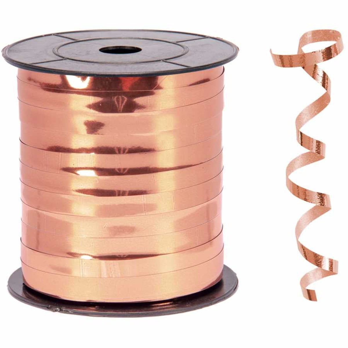KBK Market Metalize 200 Metre Rafya- Balon İpi- Parti Süsleme İpi Bakır