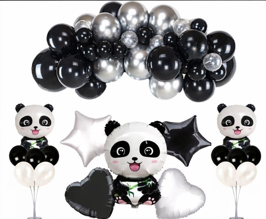 KBK Market Panda Temalı Doğum Günü Seti 