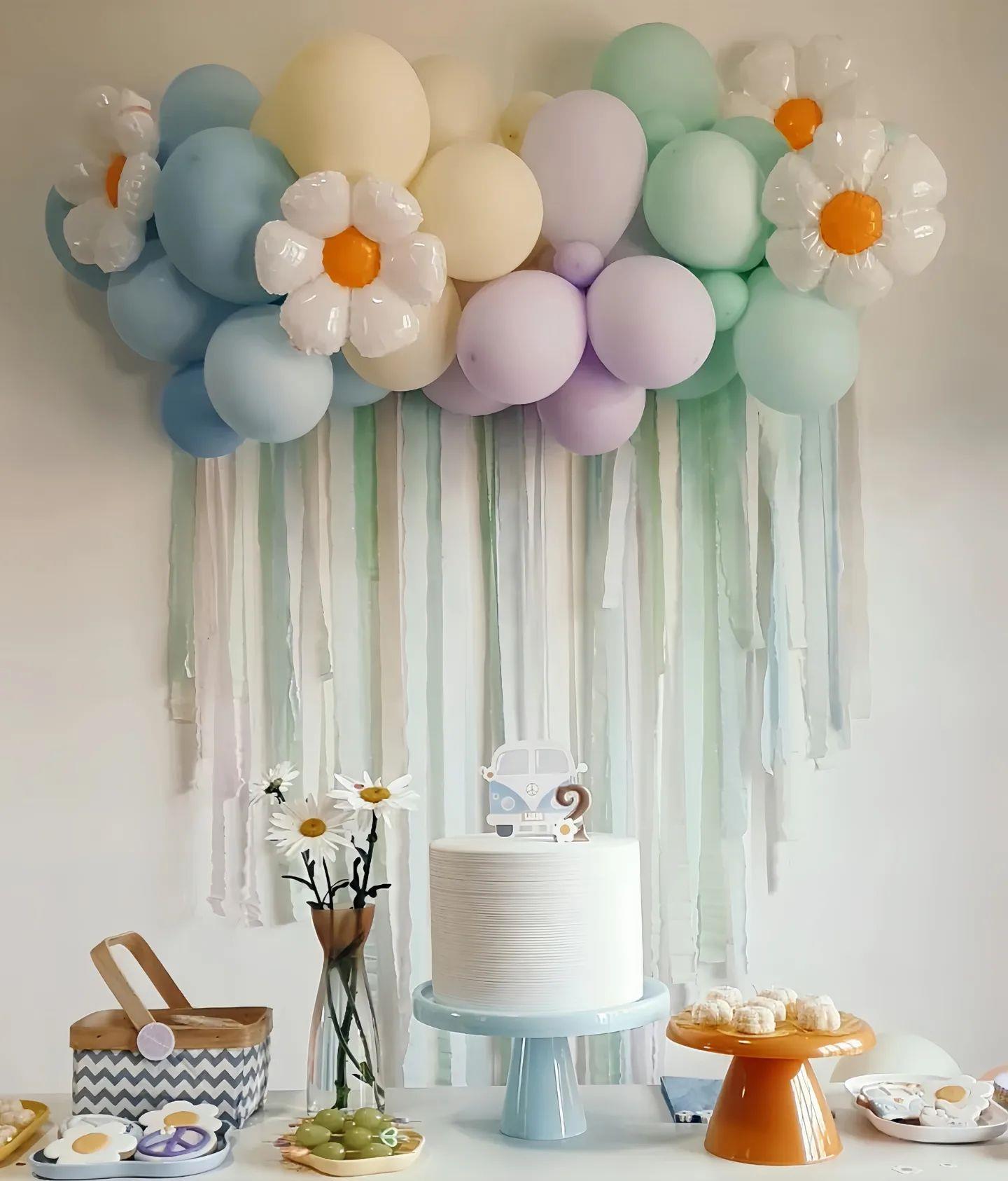 KBK Market Papatya Balon Zinciri