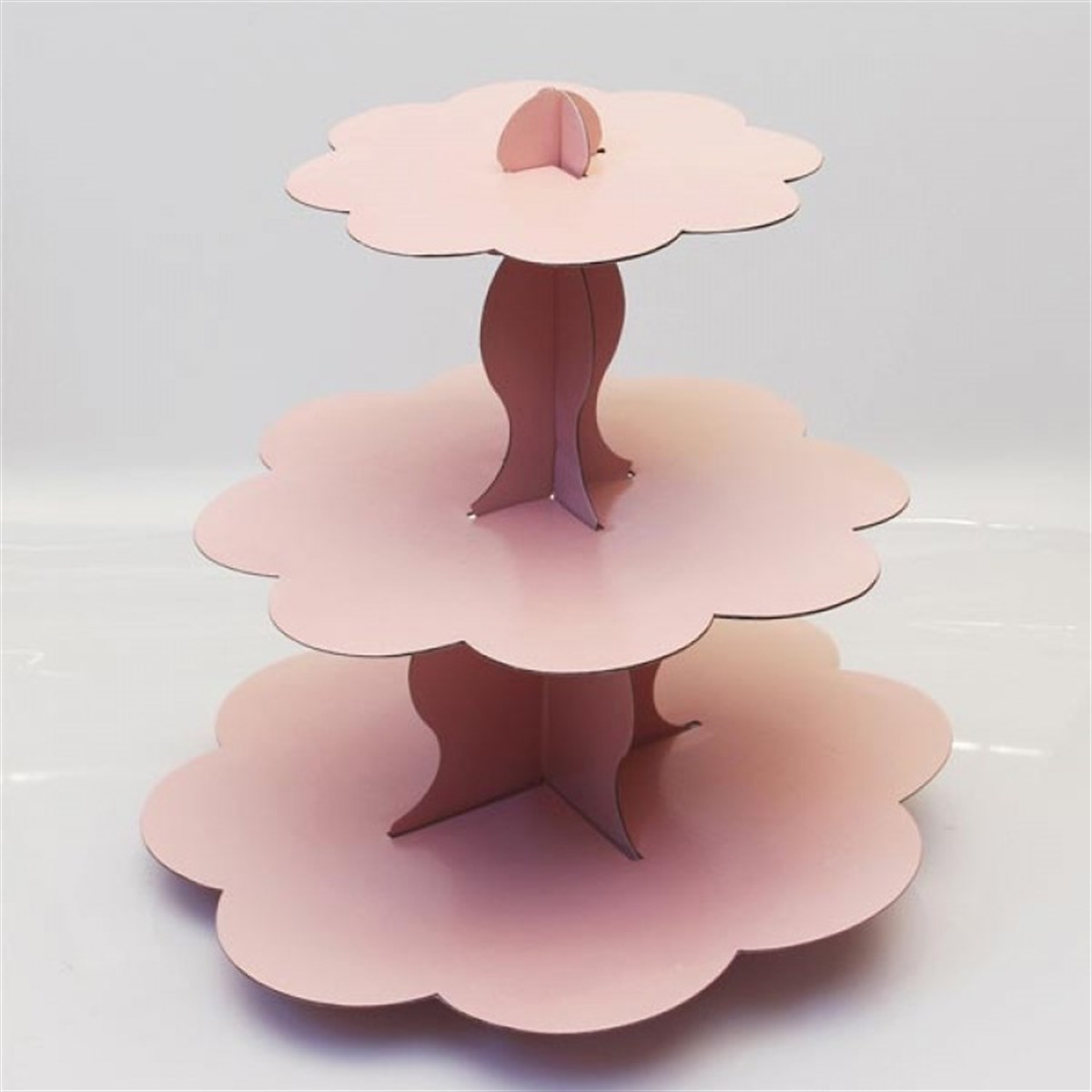 KBK Market Pembe  Cupcake Standı