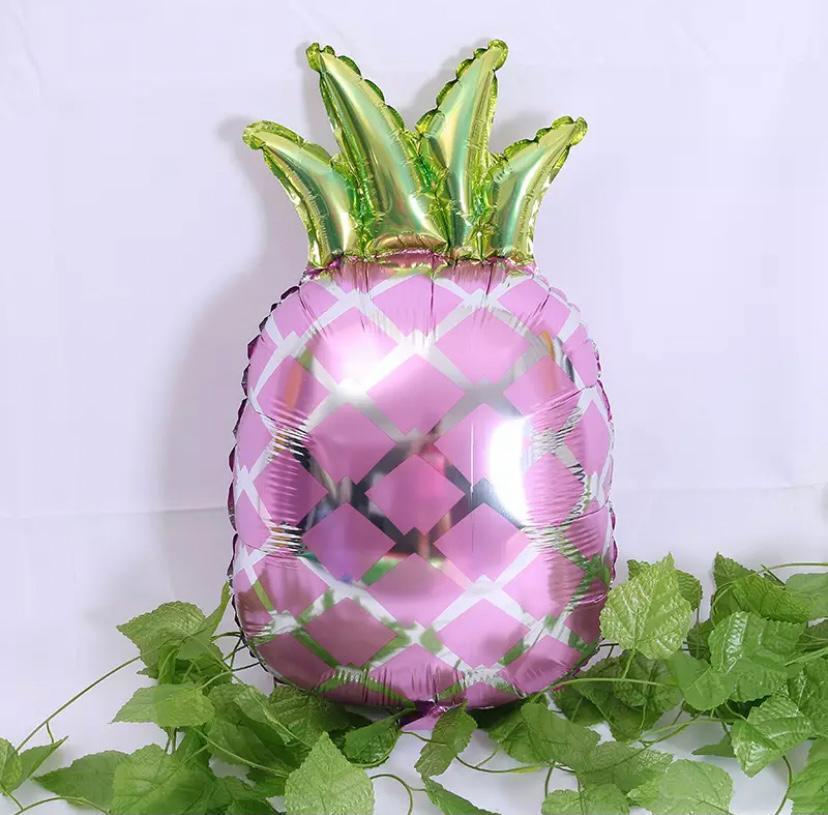 KBK Market Pembe Ananas Folyo Balon 60 cm 