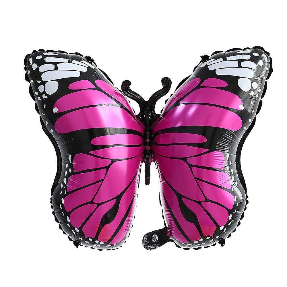 KBK Market Pembe Kelebek Folyo Balon 72 cm