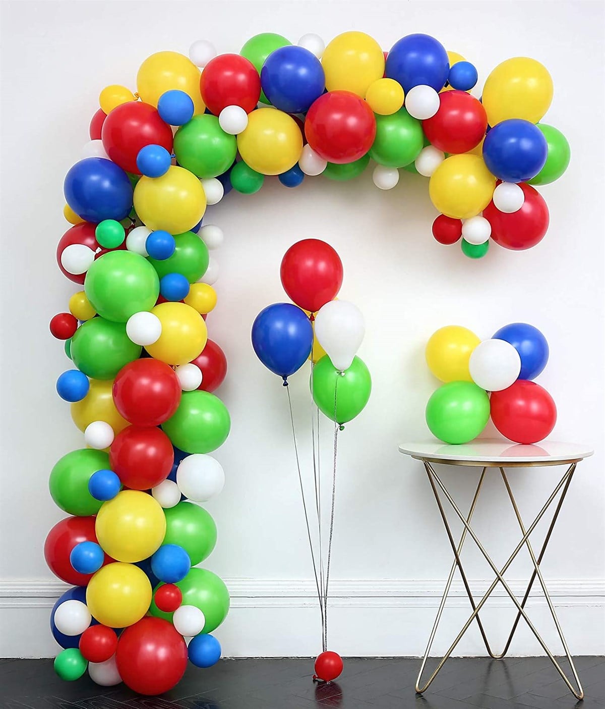Kbk Market Rengarenk Balon Zinciri Seti