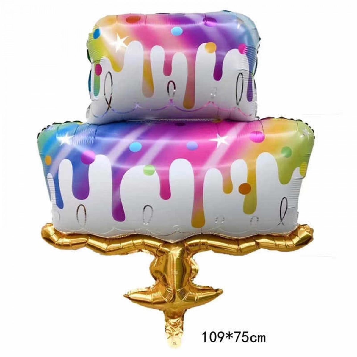 KBK Market Rengarenk Pasta Folyo Balon 100 cm