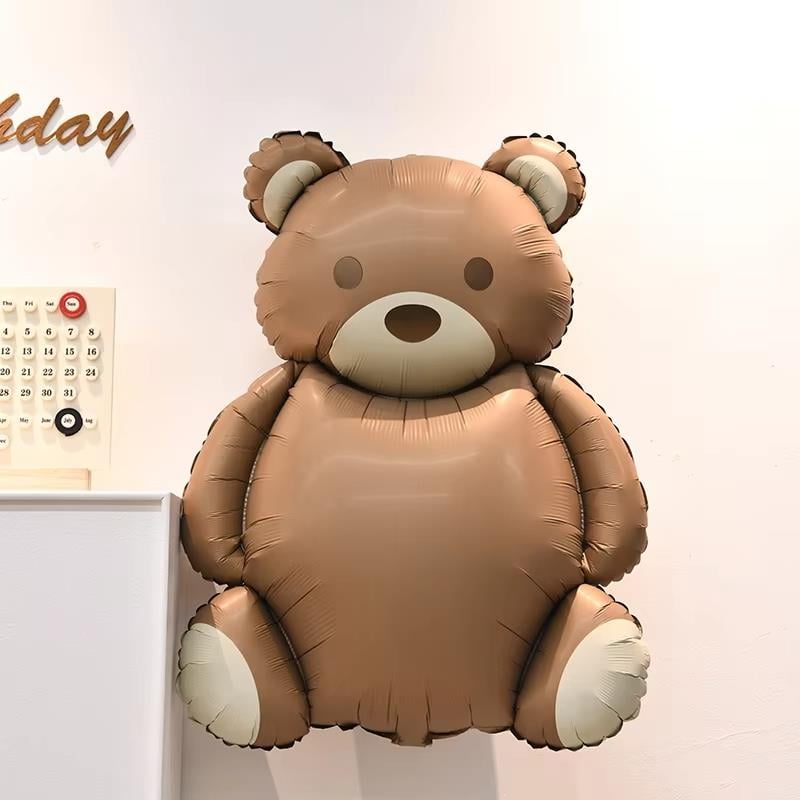 KBK Market Retro Folyo Ayıcık Balon 89x65 cm