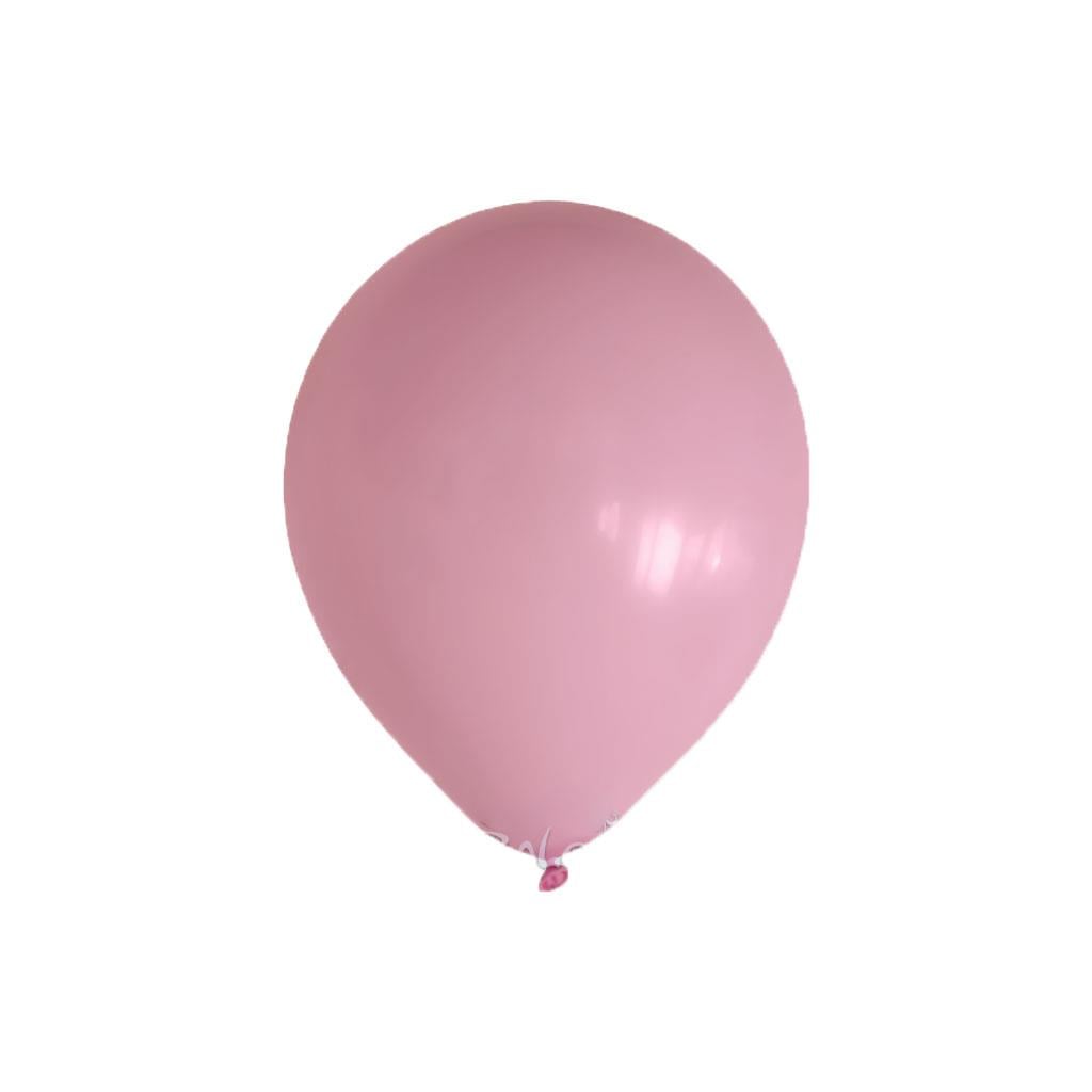 KBK Market Retro Toz Pembe Balon 10 Adet 