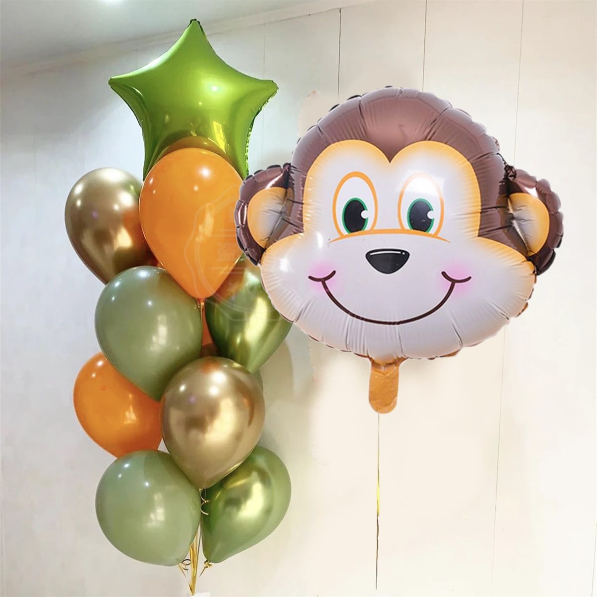 KBK Market Safari Balon Seti Maymun