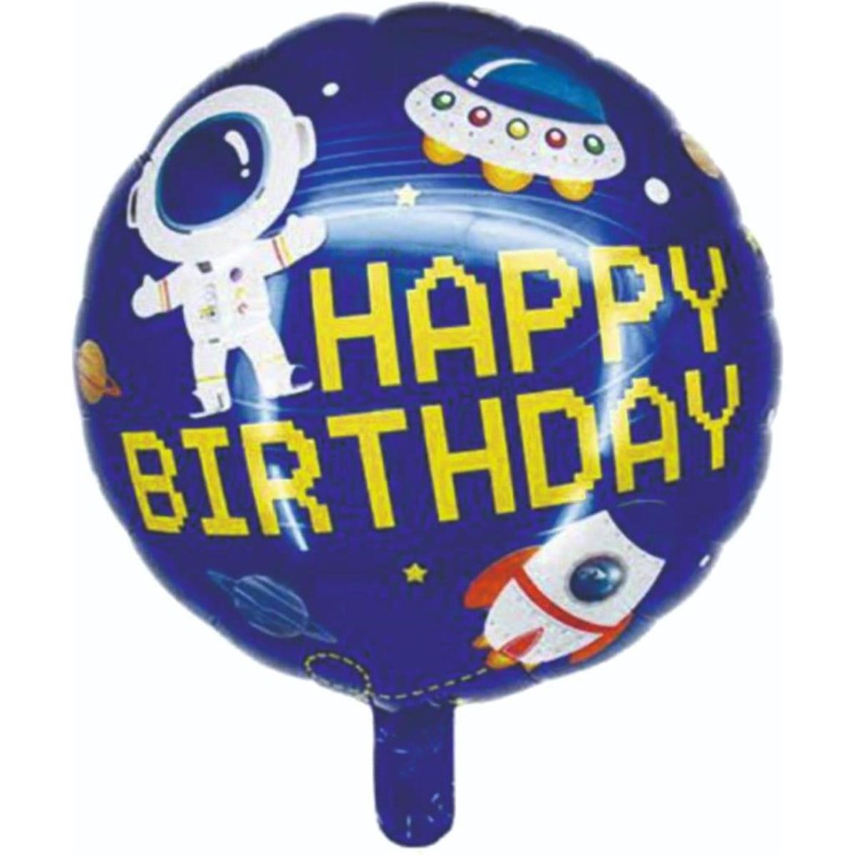 KBK Market Uzay Folyo Balon Yuvarlak 1 Adet