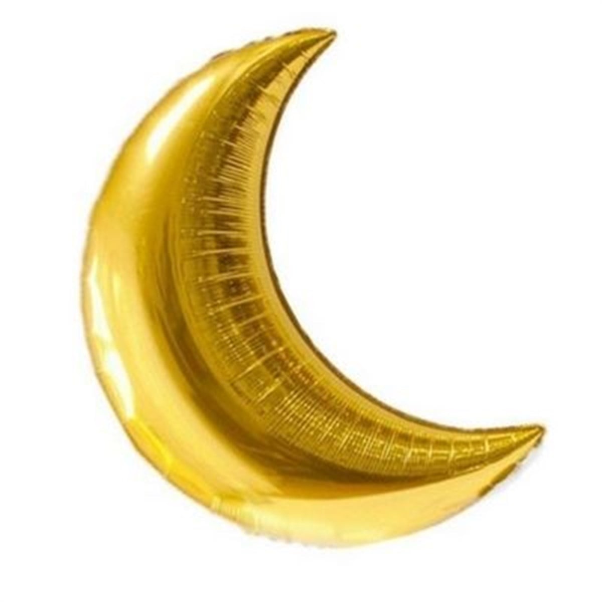 KBK Market Yarım Ay Folyo Balon 90 cm Altın