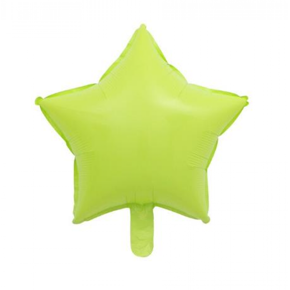 KBK Market Yıldız Balon Makaron Yeşil 45 cm