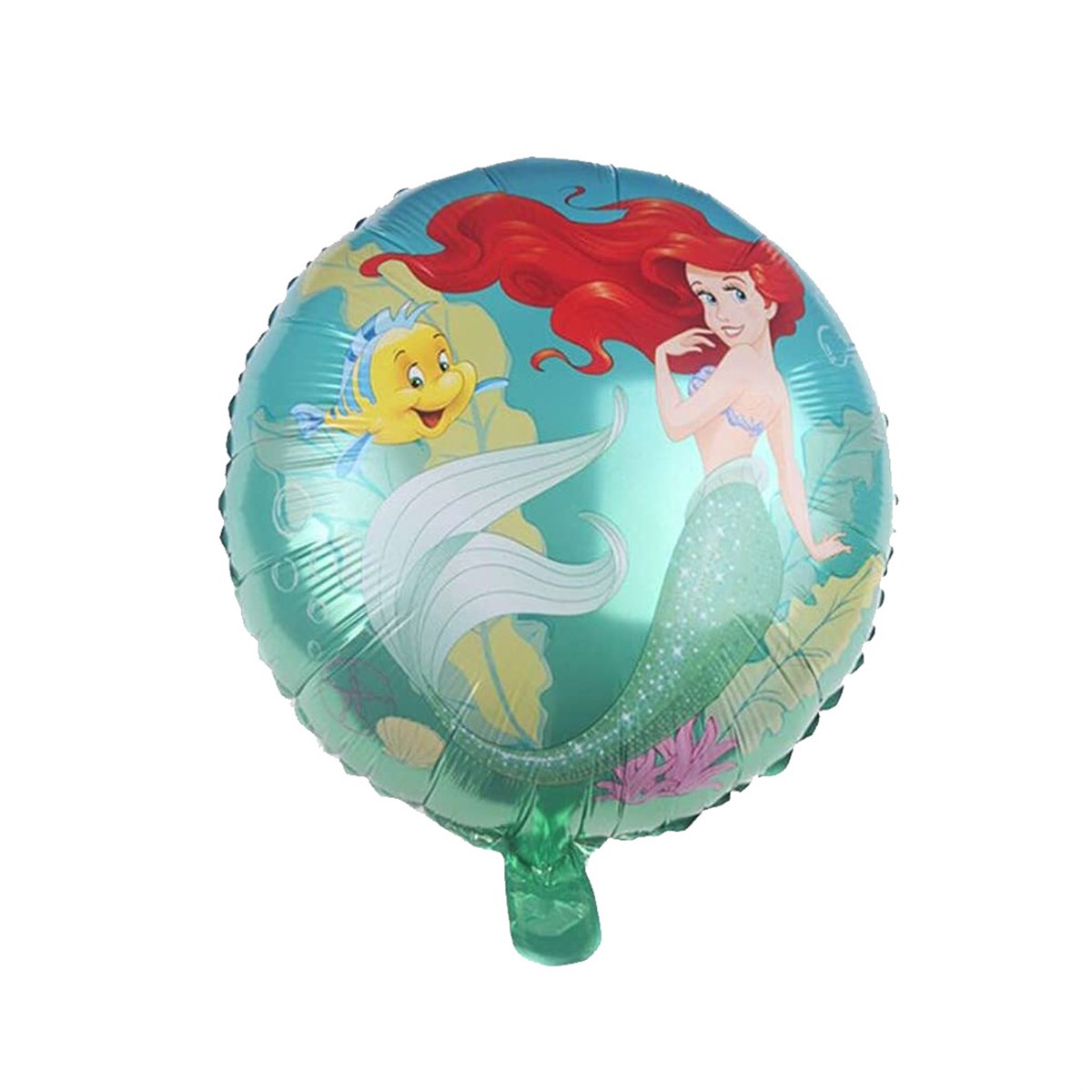 KBK Market Yuvarlak Deniz Kızı Folyo Balon 18 İnç