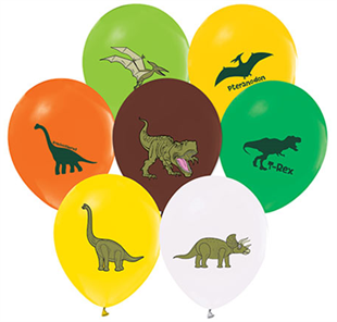 KBK Market Jurassic World Dinazor Balon 10 Adet